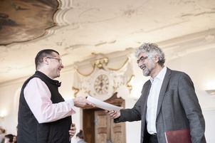 Referent und Teilnehmer im Hörsaal